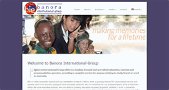 Desktop Screenshot of banoragroup.com