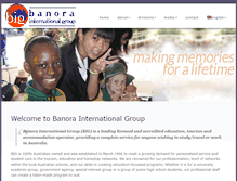 Tablet Screenshot of banoragroup.com